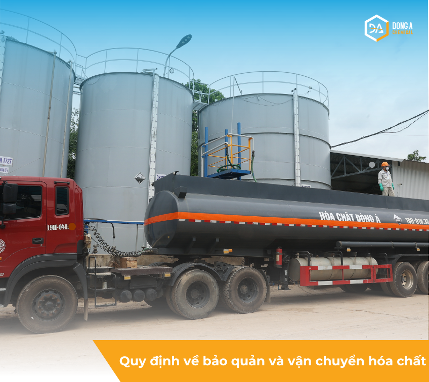  Quy định về bảo quản và vận chuyển hóa chất